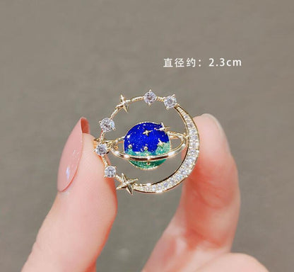 Fantasy Universe Badge Brooch