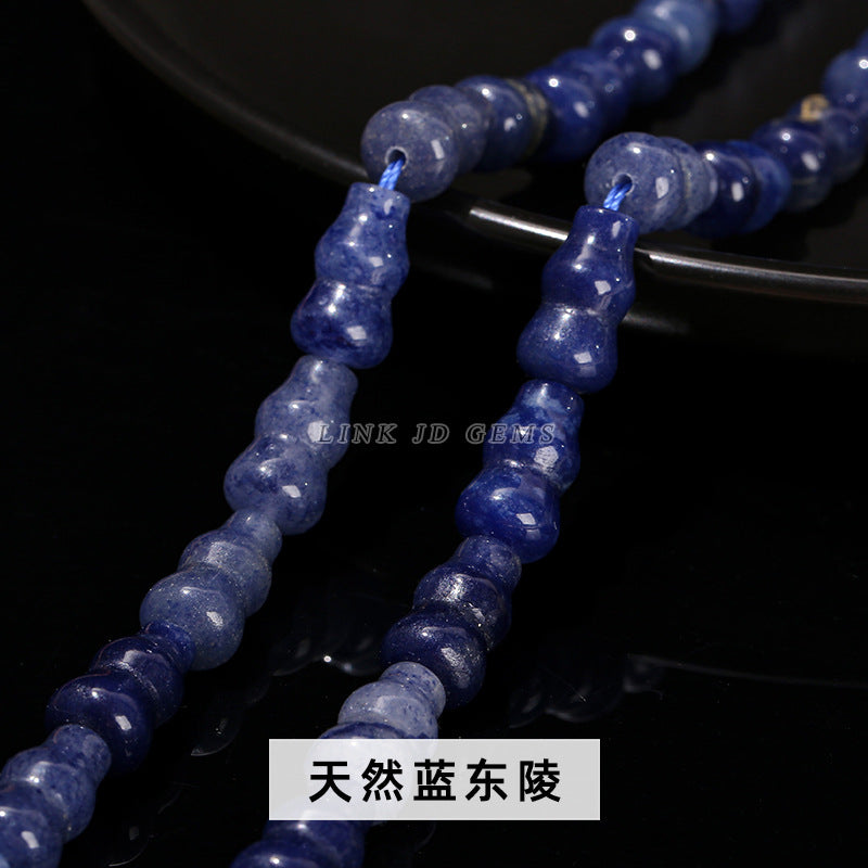 8 * 14 natural Dongling jade gourd loose bead pendant