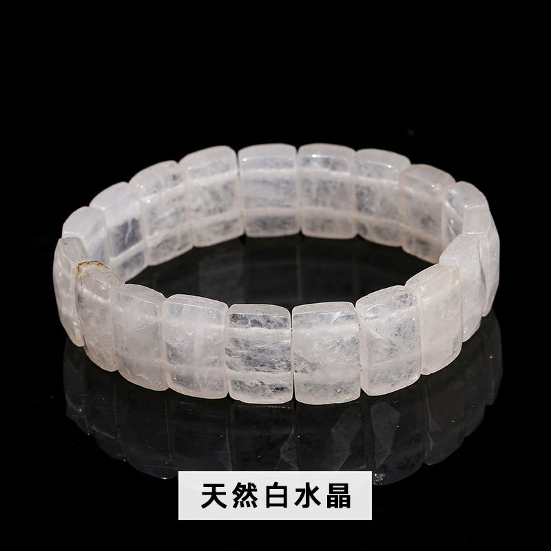 Natural Dongling jade cut surface hand row