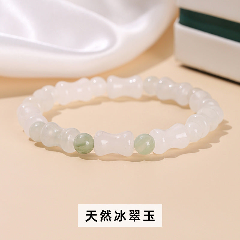 Tianshan Jade Bamboo Bracelet