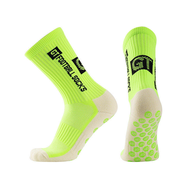 Anti-Slip Colorful Mid-Calf Football Socks