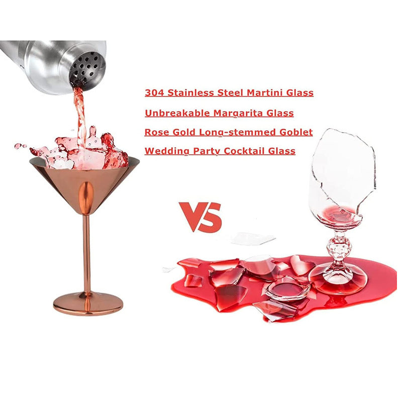 Bar wine glass mixing glass