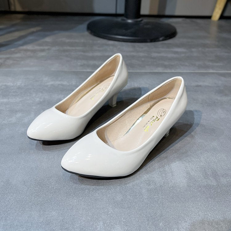 Korean version of simple stiletto shoes