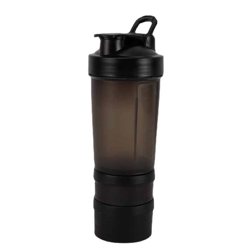 Three-layer protein powder shaking cup sports cup