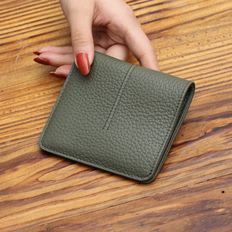 Slim multi-card wallet