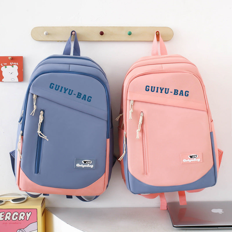 Junior high school and high school boys and girls backpack