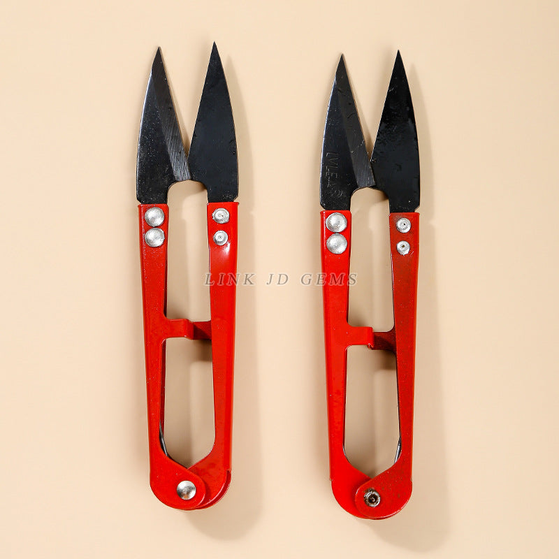 U-shaped spring shears