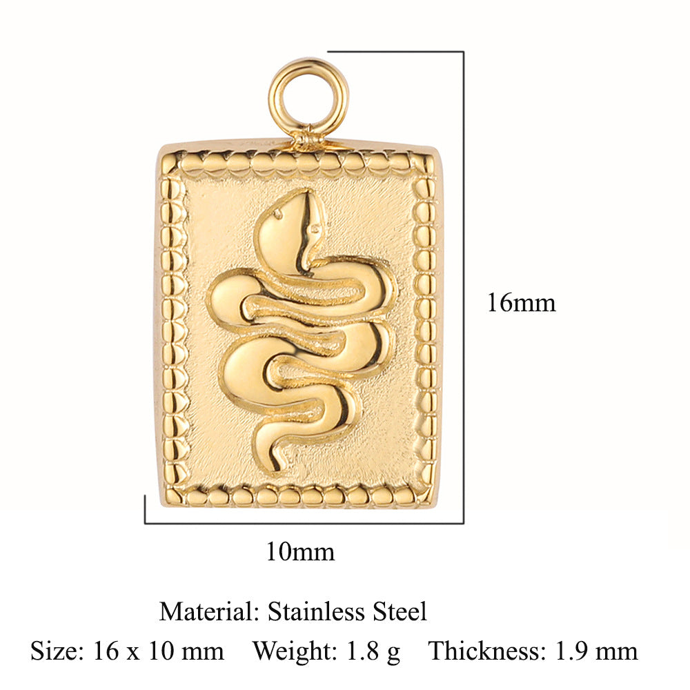 Accessories Dolphin Seahorse Stainless Steel Pendant