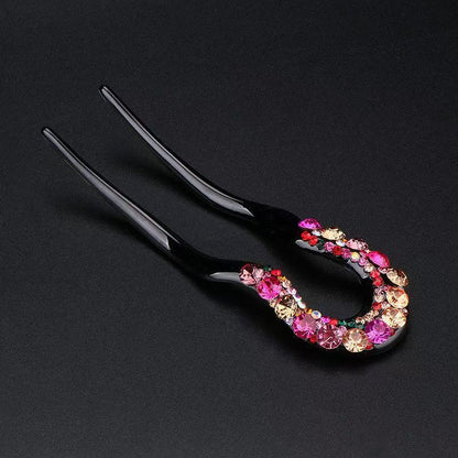 The hairpin is sweet and elegant