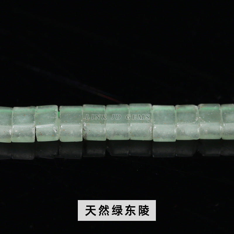 5Mm natural crystal agate rectangular loose beads