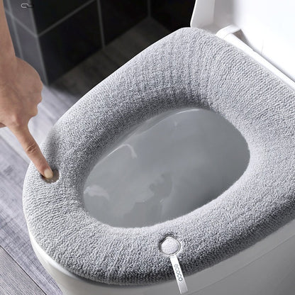 Thickened Warm Toilet Seat Cover, Winter Use