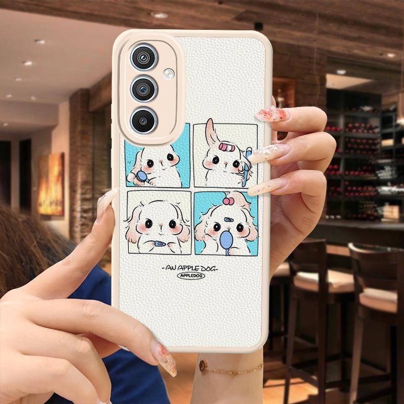 Samsung S24 Fun Silicone Case Trendy Quirky Cartoon Creative