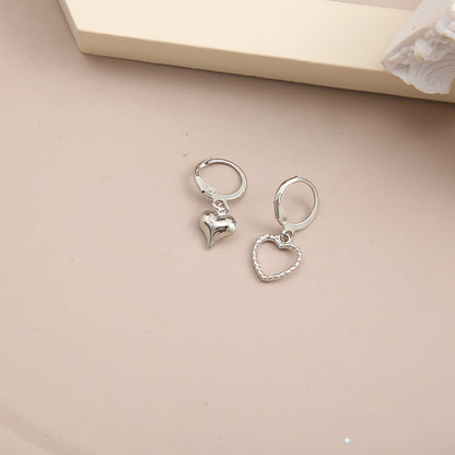 Shopee asymmetrical star and moon earrings