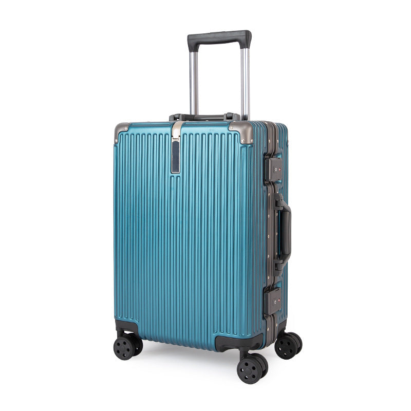 Aluminum frame suitcase is wear-resistant and anti-drop.