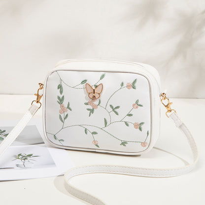 Women's bag embroidered butterfly bag