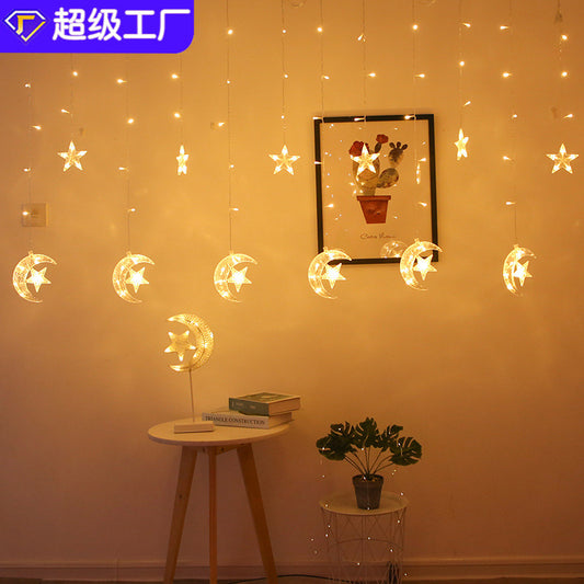 Rainproof star light string lights