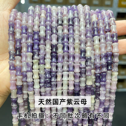 5X12mm Southern Yuzhu Festival Pipe Beads Loose Beads Separator Beads