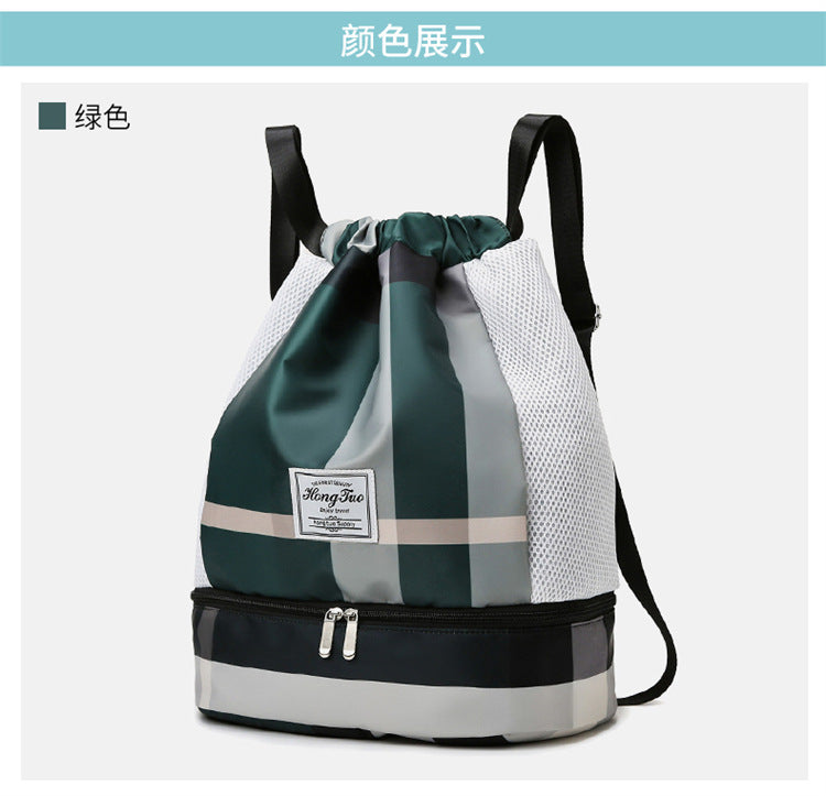 Storage folding travel bag backpack