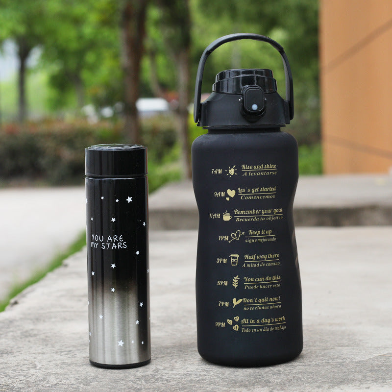 Plastic Insulated Bottle with Direct Drink