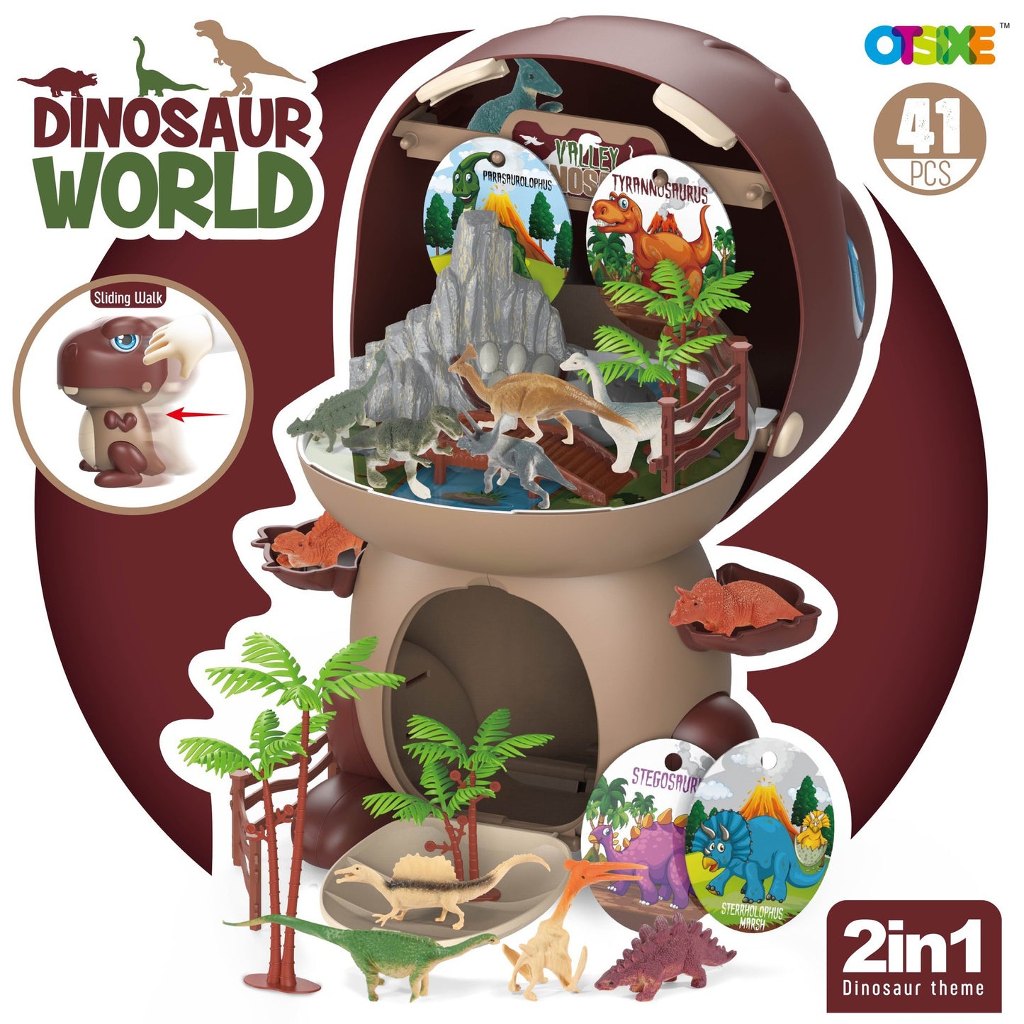 Juego de juguetes de cocina para niños: juego de almacenamiento de dinosaurios para cocinar arroz, utensilios de cocina para niñas 