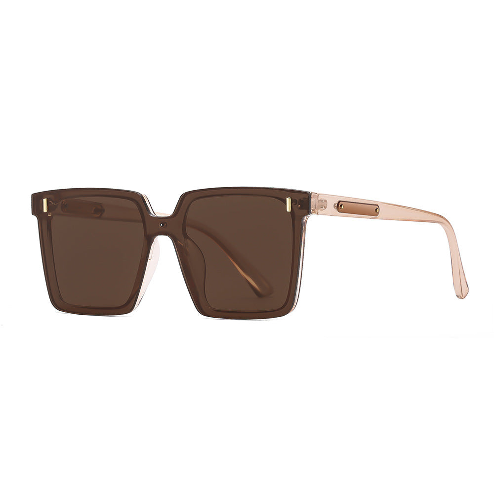 GM Oversized Trendy Style One-Piece Polarized Sunglasses