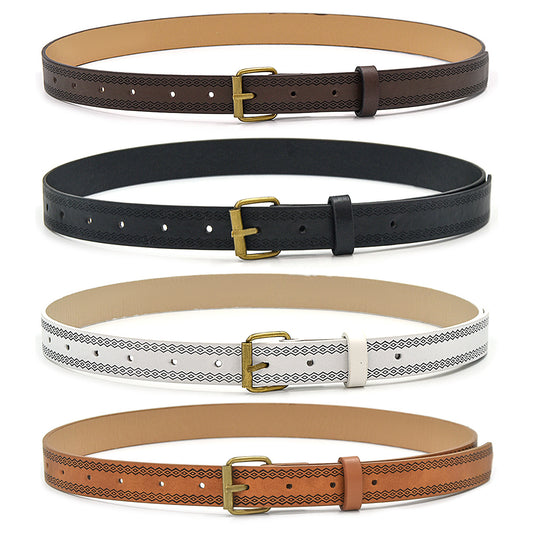 Thin belt women's simple