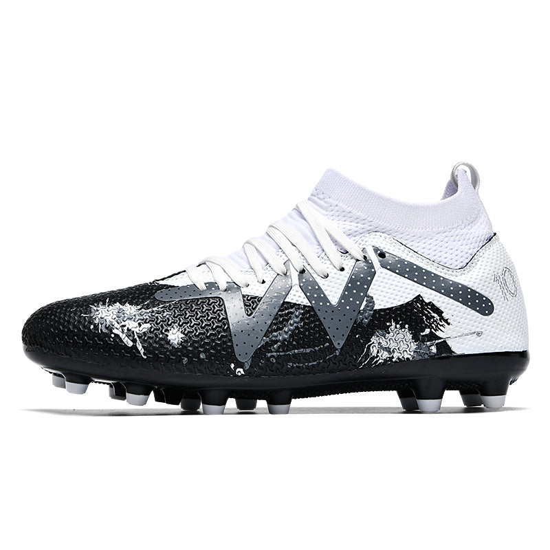 Soccer Shoes Men TF Sole AG Long/Short Studs High-top