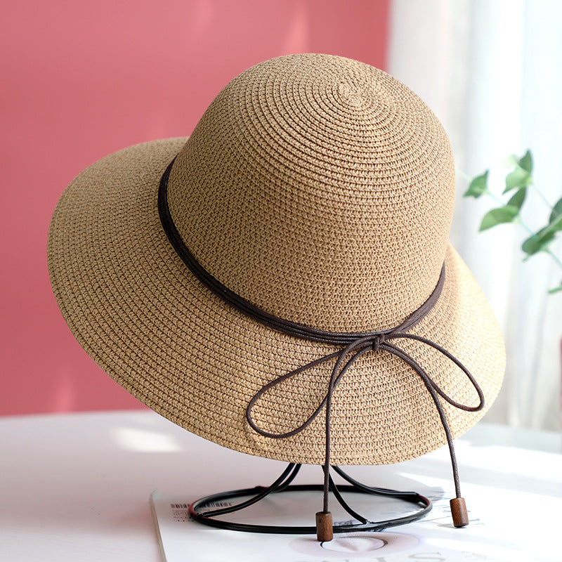 Beach Sun Hat Women's UV Versatile Wide Brim Foldable