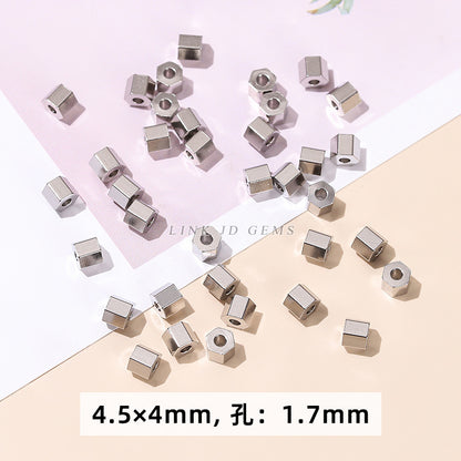 Stainless steel hammer beads loose beads