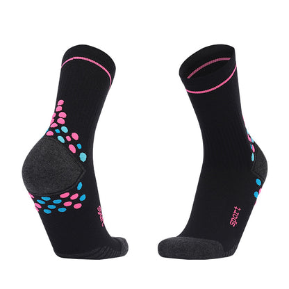 200-Needle Terry Compression Socks Mid-Calf Unisex