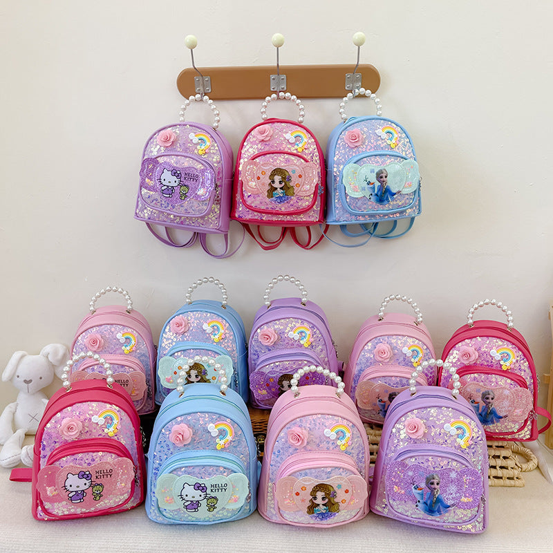 Children's cartoon princess cute backpack