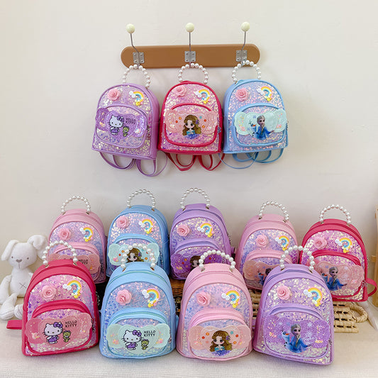 Children's cartoon princess cute backpack