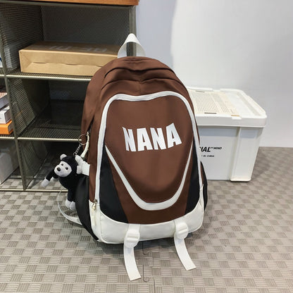 Schoolbag, large capacity computer backpack