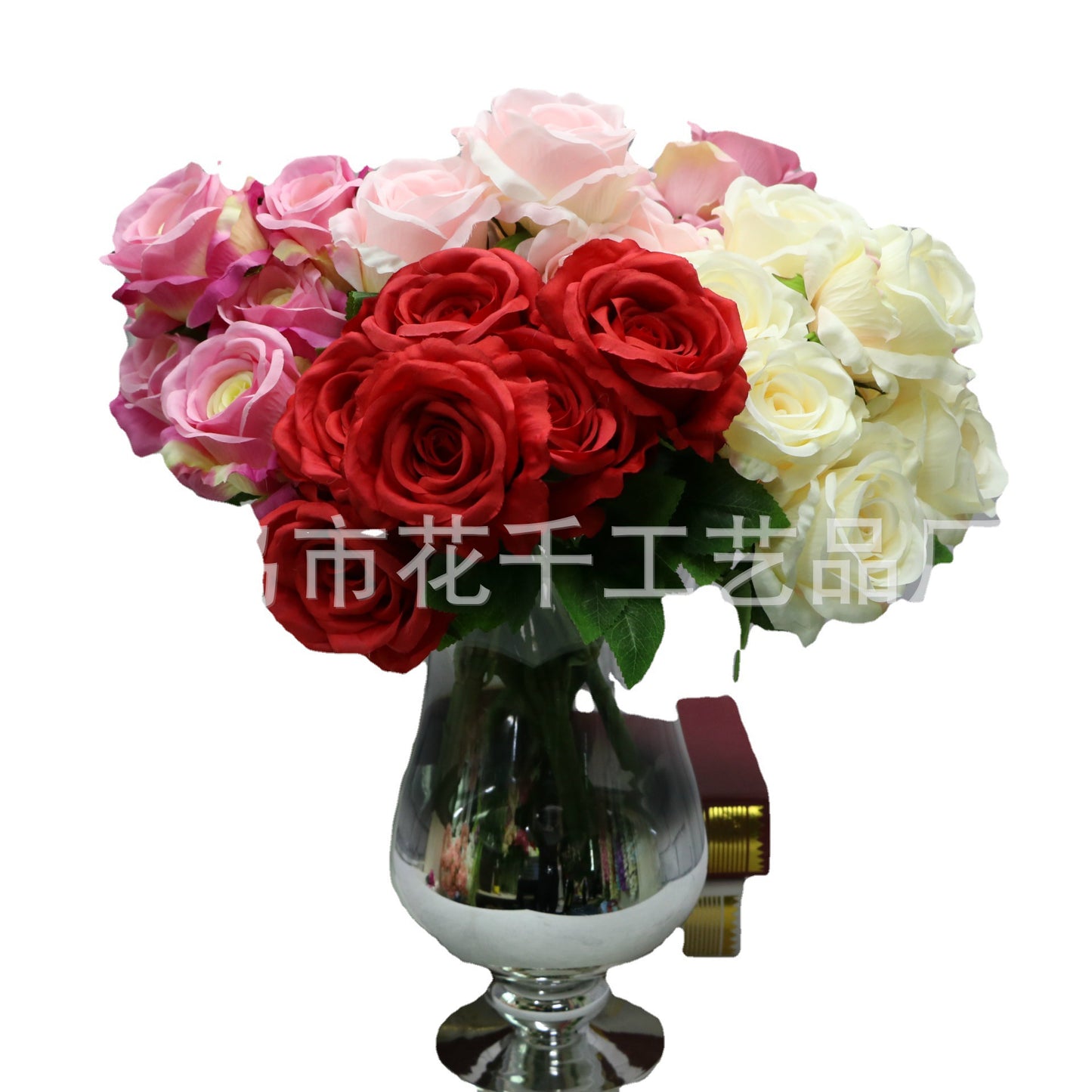 Small 7-head diamond rose