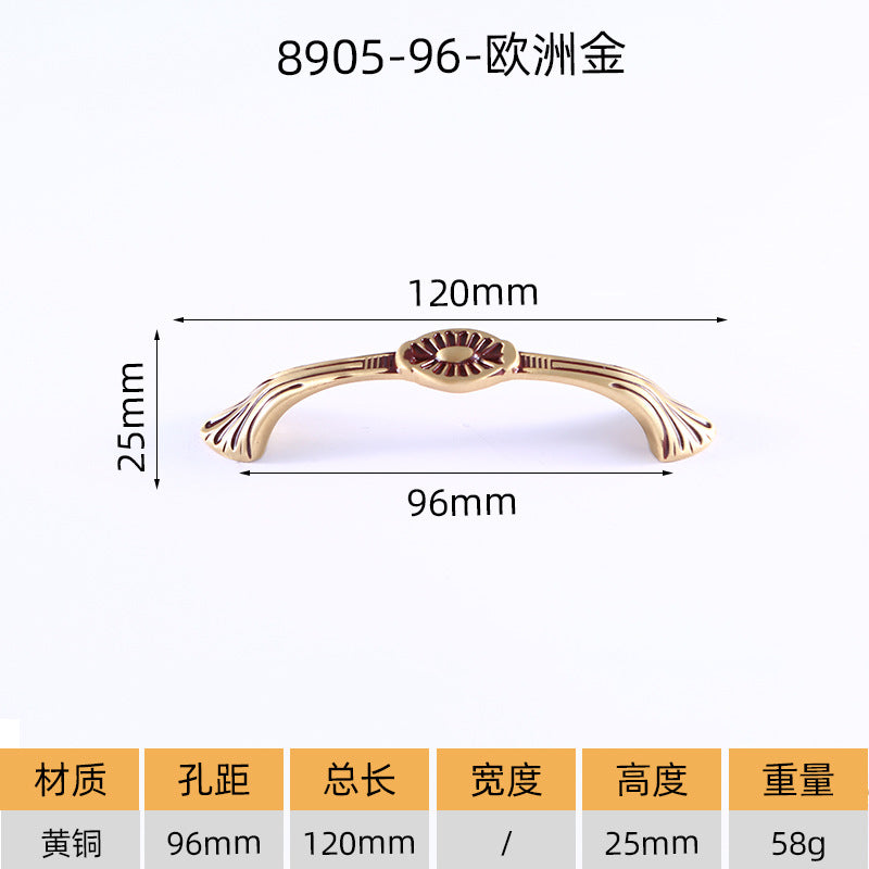 Wholesale of cabinet drawer copper handle