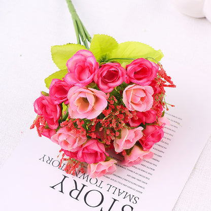 21 diamond roses 7 small roses bouquet