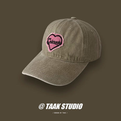 Heart Baseball Cap Summer