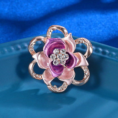 Luxury Rose Brooch