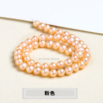 Freshwater pearl loose bead jewelry accessories