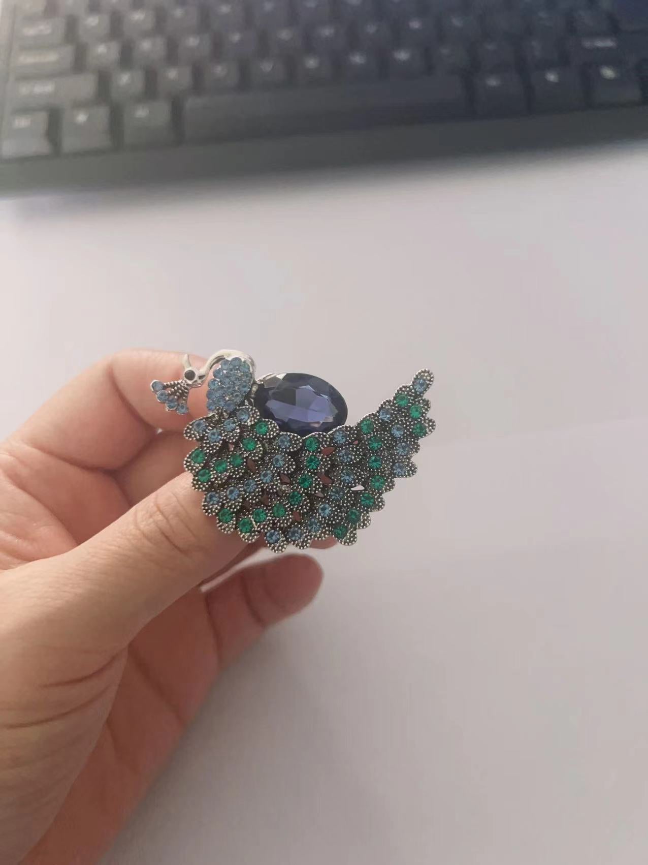 Fashion Peacock Brooch