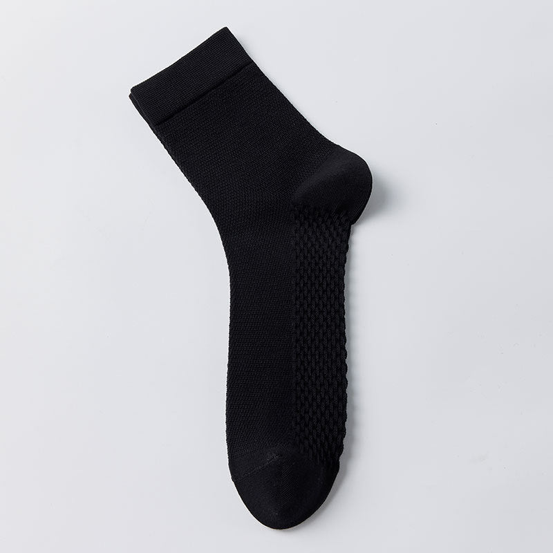 Spring-Autumn Summer Cotton Anti-Odor Men's Socks