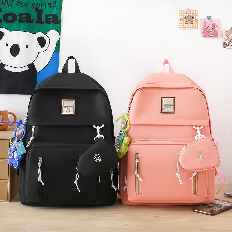 Multi-piece student bag handbag backpack