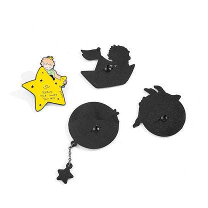 Cartoon Little Prince Metal Pin