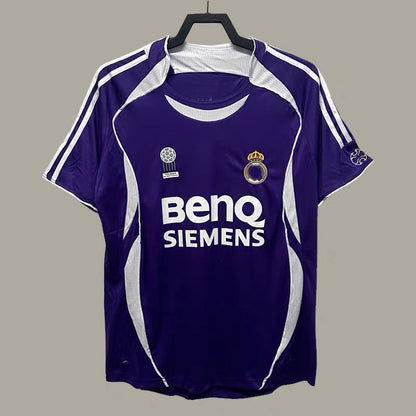 06-07 Real Madrid Retro Home Away Ronaldo Beckham Ra¨²l Guti Jersey