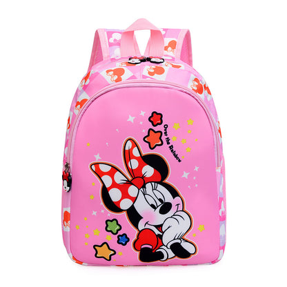 Cute Mickey gradient color children's schoolbag