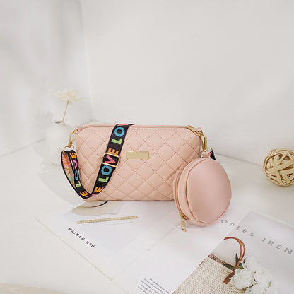 Wholesale of two-piece women's mobile phone bag