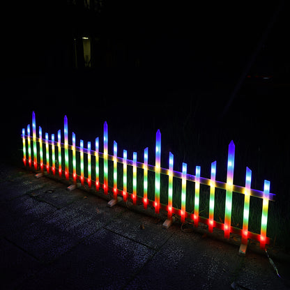 RGB point control outdoor landscape decoration atmosphere fence light