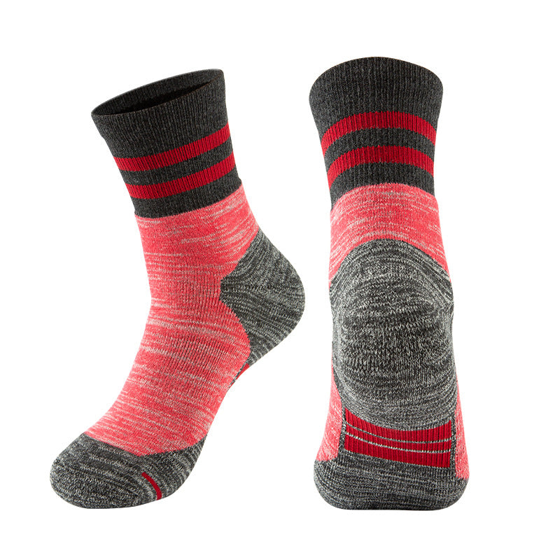 Mid-Calf Thick Terry Sports Socks