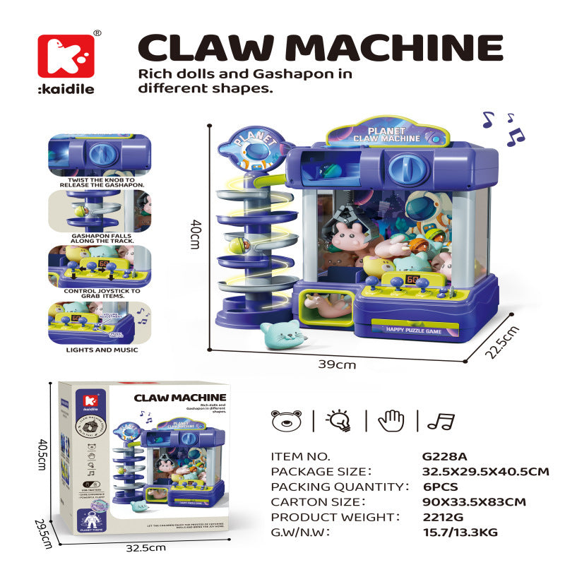 Large Claw Machine Toy Plush Doll Capsule Machine