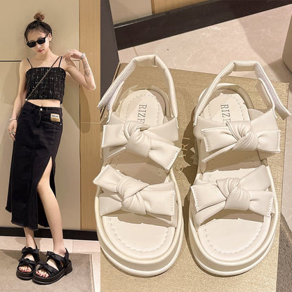 Women's Casual Button Sandals